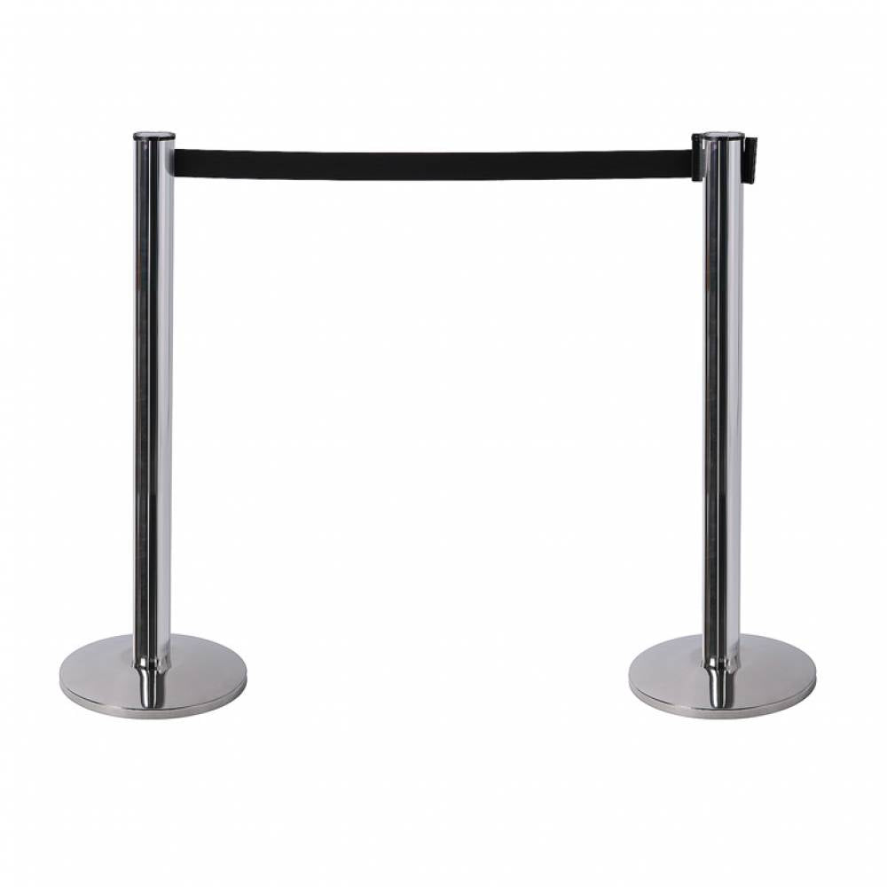 Poteau Séparateur avec Sangle Extensible