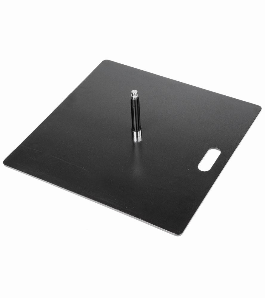 Base de Acero para Banderas (20 Kg.) - 25 mm.