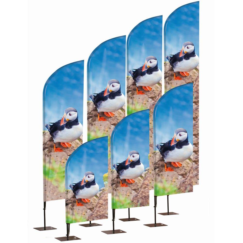 Drapeau Publicitaire en Aluminium