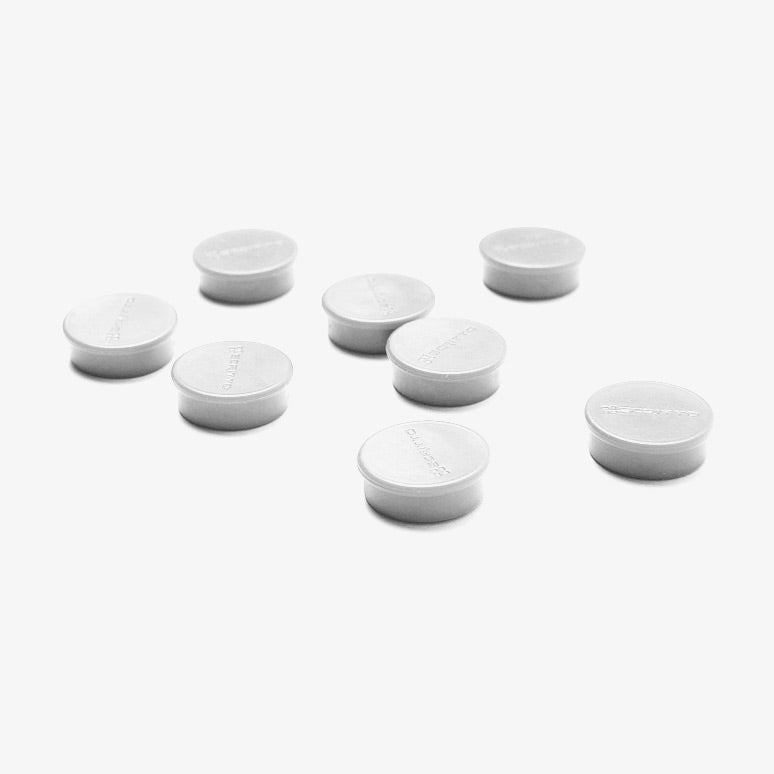 Imanes para pizarra (Blanco)
