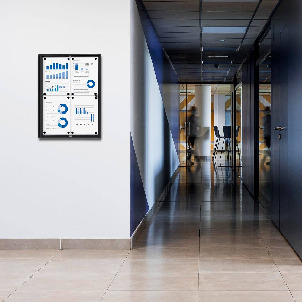 Vitrine d’affichage Économique