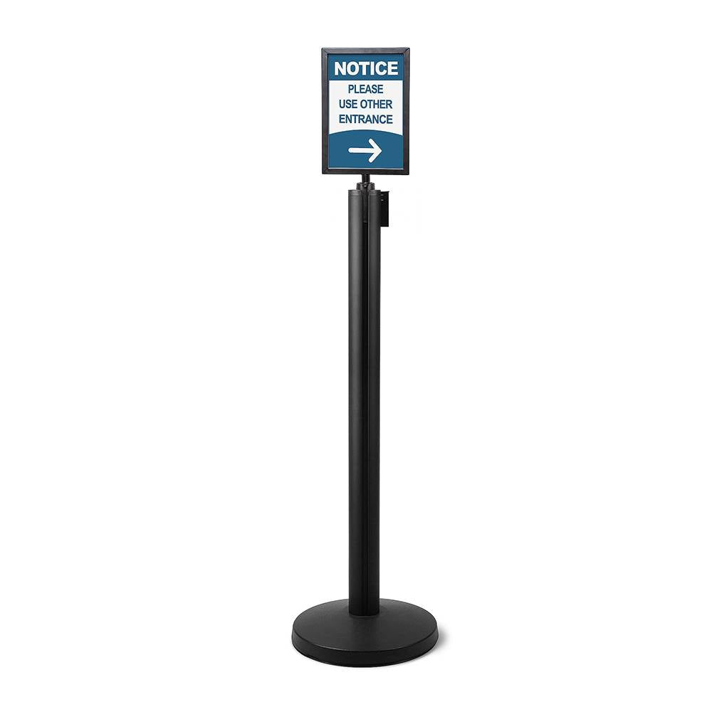 Porte-affiches pour Poteau avec Sangle Extensible