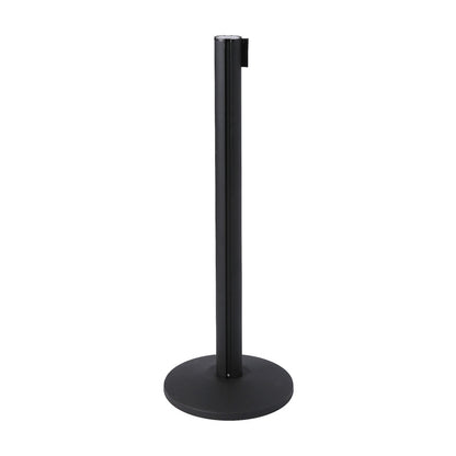 Poste Separador con Cinta Extensible Negro (Cinta Negra)