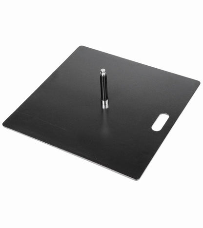 Base de Acero para Banderas (20 Kg.) - 25 mm.