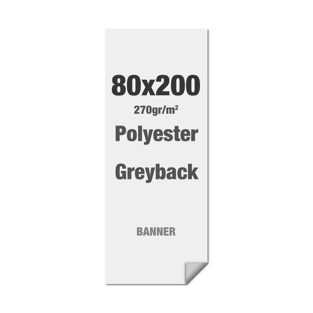 Impression Tissu Polyester Greyback pour Banner