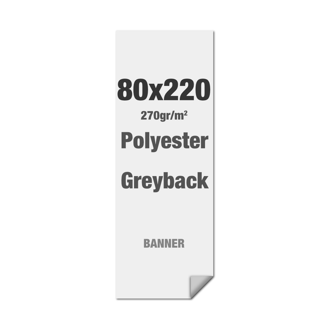 Impression Tissu Polyester Greyback pour Banner