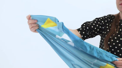 Drapeau Publicitaire Carré Économique