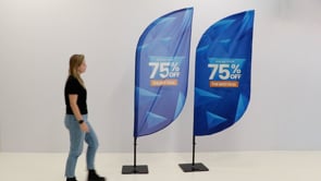 Drapeau Publicitaire (Goutte)