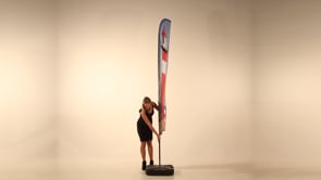 Réservoir d'eau pour drapeaux